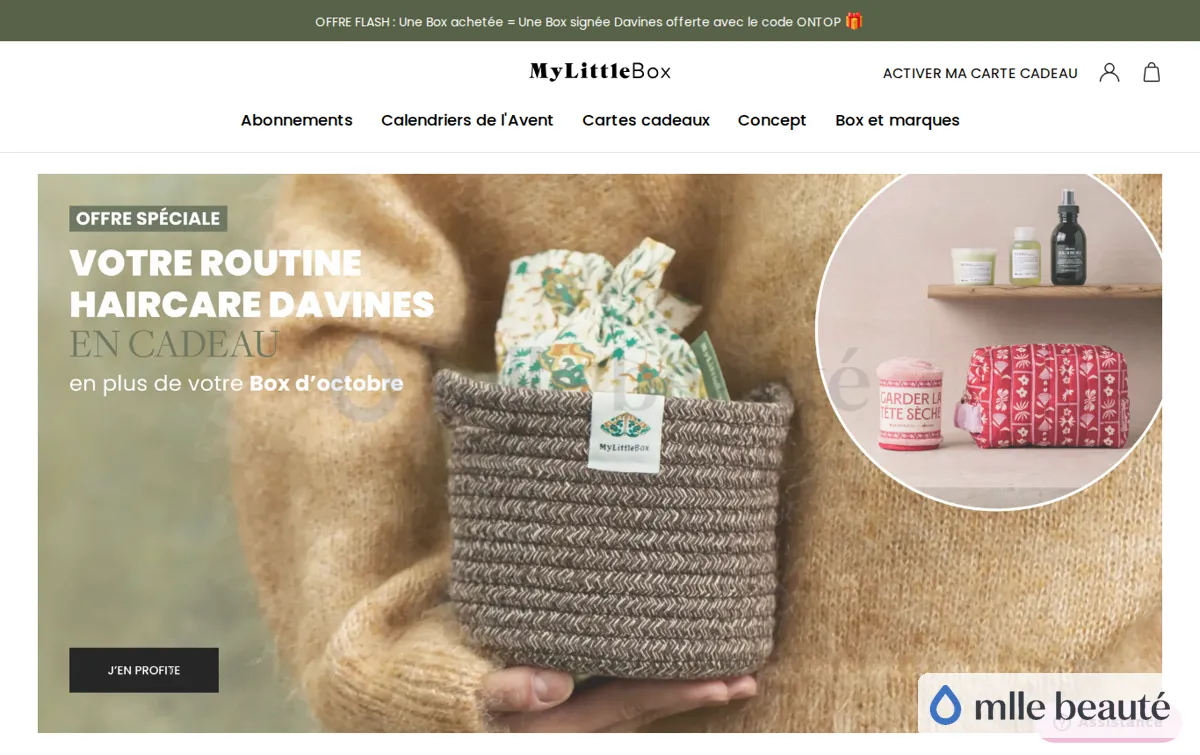 Capture : My Little Box - La Box Beauté & Lifestyle